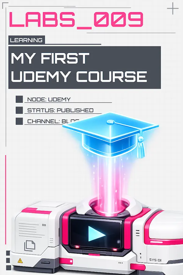From Blog Post to Course: Launching My First Udemy Course